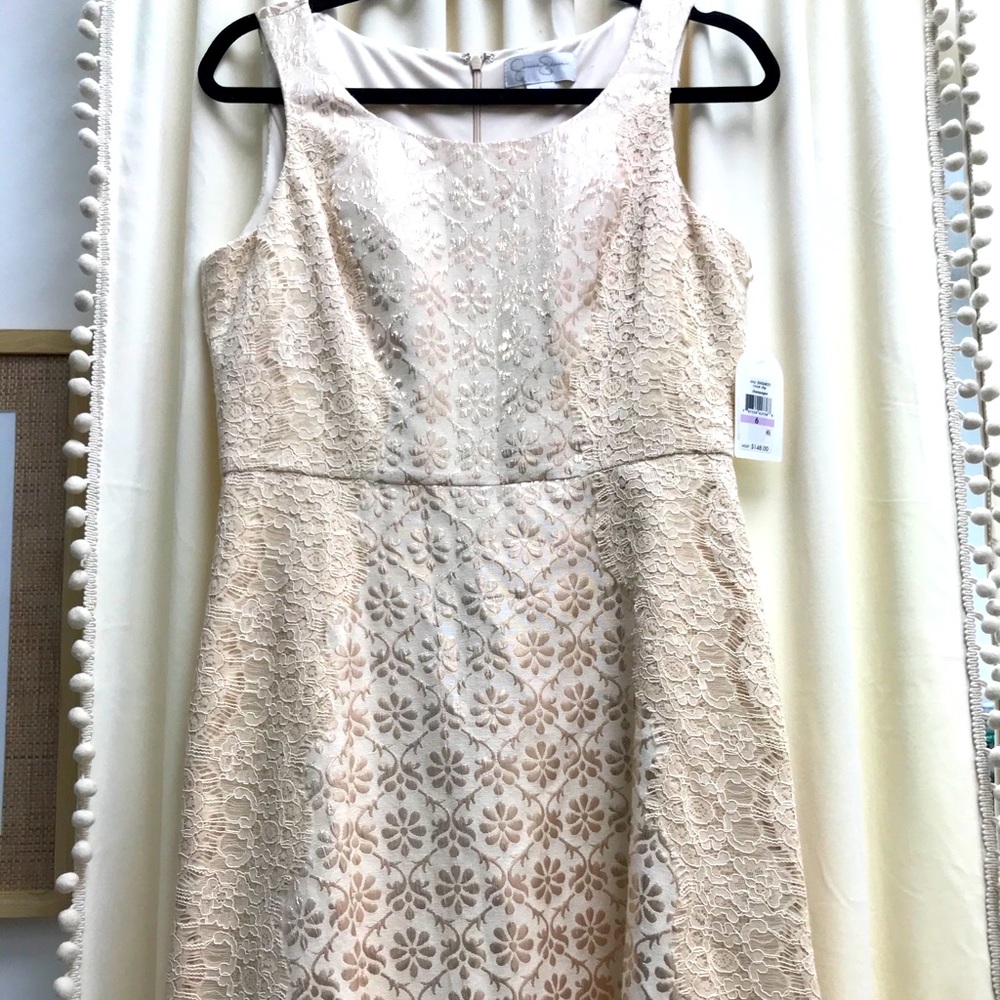 Jessica Simpson NWT Ivory Dress